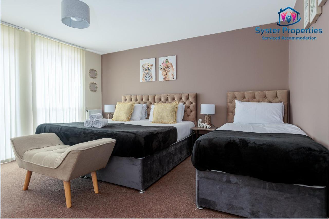 Syster Properties Serviced Accommodation Leicester 5 Bedroom House Glen View 外观 照片